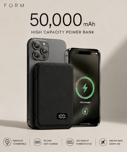 Form - Travel Power Bank - 30+ Hours of Extra Cooling + Phone Charging